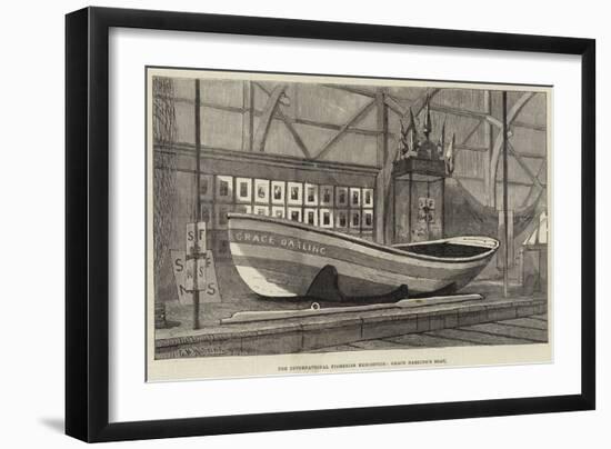 The International Fisheries Exhibition, Grace Darling's Boat-George Henry Andrews-Framed Giclee Print