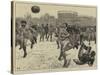 The International Football Match-William Small-Stretched Canvas