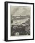 The International Four-Oared Boat-Race, the Start-Arthur Hopkins-Framed Giclee Print