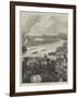 The International Four-Oared Boat-Race, the Start-Arthur Hopkins-Framed Giclee Print