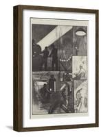 The International Health Exhibition, Behind the Scenes at the Fountains-William Bazett Murray-Framed Giclee Print