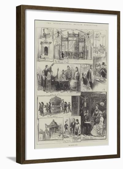 The International Health Exhibition, the Chinese Court-null-Framed Giclee Print