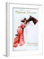 The International Horse Show at Olympia, 1910-null-Framed Giclee Print