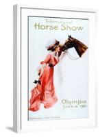 The International Horse Show at Olympia, 1910-null-Framed Giclee Print