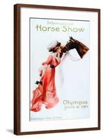 The International Horse Show at Olympia, 1910-null-Framed Giclee Print