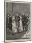 The International Municipal Ball at Guildhall, the Lord Mayor and His Guests Returning from Supper-null-Mounted Giclee Print