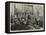 The International Municipal Banquet at Guildhall-Godefroy Durand-Framed Stretched Canvas