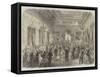 The International Naval Festival at Cherbourg, the Ball at the Hotel De Ville-null-Framed Stretched Canvas