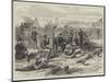 The International Rifle-Match Between American and Irish Teams, at Dollymount, Near Dublin-null-Mounted Giclee Print