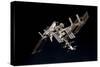 The International Space Station and Docked Space Shuttle Endeavour-null-Stretched Canvas