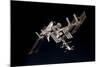 The International Space Station and Docked Space Shuttle Endeavour-null-Mounted Photographic Print