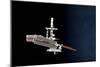 The International Space Station and Docked Space Shuttle Endeavour-null-Mounted Photographic Print