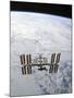 The International Space Station in Orbit Above Earth-Stocktrek Images-Mounted Photographic Print