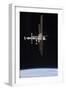 The International Space Station in Orbit Above Earth-null-Framed Photographic Print