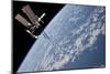 The International Space Station in Orbit Above Earth-null-Mounted Photographic Print