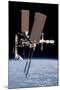 The International Space Station in Orbit Above Earth-null-Mounted Photographic Print