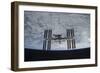 The International Space Station in Orbit Above Earth-null-Framed Photographic Print