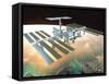 The International Space Station-null-Framed Stretched Canvas