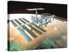 The International Space Station-null-Stretched Canvas