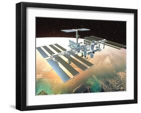 The International Space Station-null-Framed Photographic Print