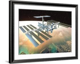 The International Space Station-null-Framed Photographic Print