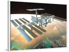 The International Space Station-null-Framed Photographic Print