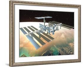 The International Space Station-null-Framed Photographic Print