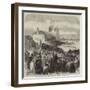 The International University Boat-Race, Return of the Oxford Crew to Putney-null-Framed Giclee Print