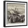 The International University Boat-Race, Return of the Oxford Crew to Putney-null-Framed Giclee Print