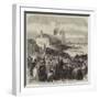 The International University Boat-Race, Return of the Oxford Crew to Putney-null-Framed Giclee Print