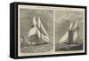 The International Yacht Race at New York-null-Framed Stretched Canvas