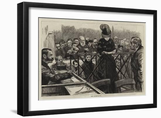 The Interpreter-Charles Paul Renouard-Framed Giclee Print