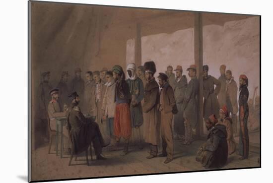 The Interrogation, 1855-Vasily Timm-Mounted Giclee Print