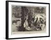 The Interrupted Ghost Story-Frederick Barnard-Framed Giclee Print