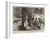 The Interrupted Ghost Story-Frederick Barnard-Framed Giclee Print