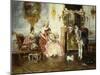 The Interrupted Proposal-Leopold Schmutzler-Mounted Giclee Print