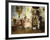 The Interrupted Proposal-Leopold Schmutzler-Framed Giclee Print