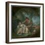 The Interrupted Sleep, 1750-Francois Boucher-Framed Giclee Print