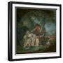 The Interrupted Sleep, 1750-Francois Boucher-Framed Giclee Print