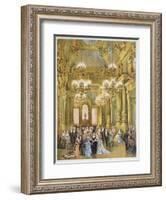 The Interval at the Opera Garnier. c.1875-null-Framed Giclee Print