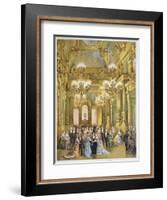 The Interval at the Opera Garnier. c.1875-null-Framed Giclee Print