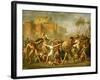 The Intervention of the Sabine Women, 1799-Jacques-Louis David-Framed Giclee Print