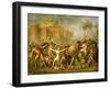 The Intervention of the Sabine Women, 1799-Jacques-Louis David-Framed Giclee Print