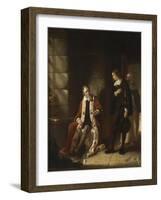 The Interview of Milton with Galileo-Charles Lucy-Framed Giclee Print