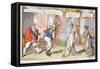 The Interview or Miss Out of Her Teens, 1816-null-Framed Stretched Canvas