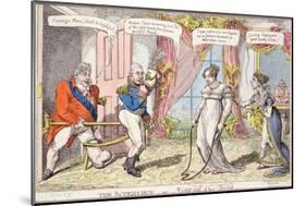 The Interview or Miss Out of Her Teens, 1816-null-Mounted Giclee Print