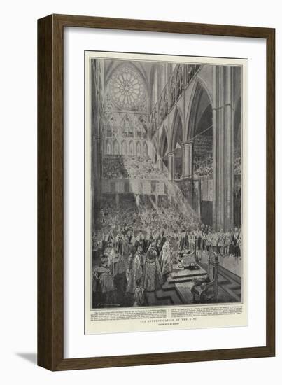 The Inthronisation of the King-Frederic De Haenen-Framed Giclee Print