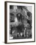 The Intricate Iron Work Balconies of New Orleans' French Quarter-null-Framed Premium Photographic Print