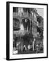 The Intricate Iron Work Balconies of New Orleans' French Quarter-null-Framed Premium Photographic Print