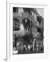 The Intricate Iron Work Balconies of New Orleans' French Quarter-null-Framed Photographic Print